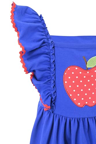 Image of Unique Baby Girls Smocked Holiday Dress for Big Kids and Toddler Outfit Clothes with Embroidery