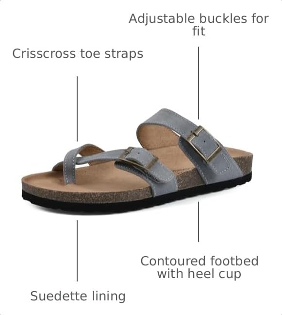 Image of White Mountain Women's Gracie Footbed Sandal