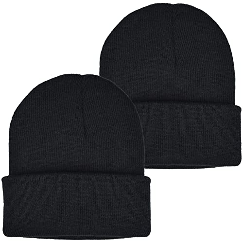 EINSKEY Knit Beanie Thick Soft Acrylic Warm Winter Hat for Men