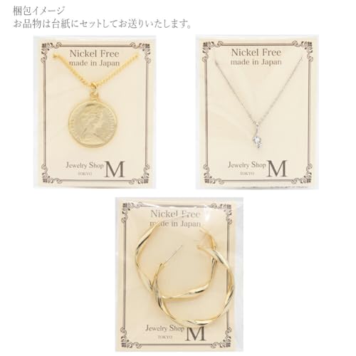 4位JewelryShopM『コットンパールフックピアス』