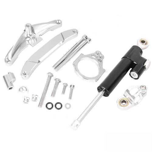 Amortisseur de direction Yamaha FZ1 pour éliminer les vibrations du guidon avec son support
