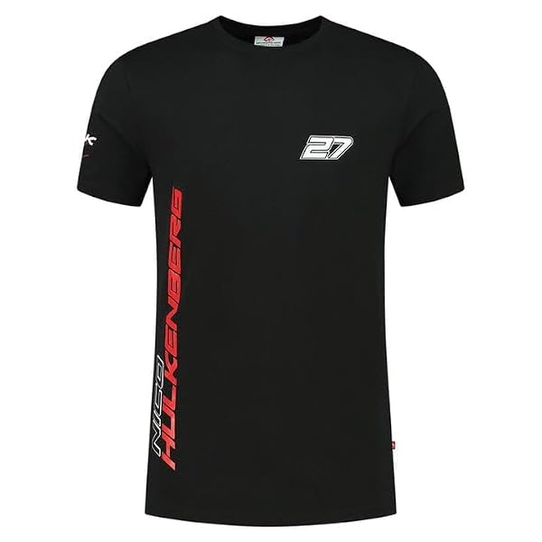 CMC Motorsports Haas Racing F1 Nico Hulkenberg #27 T-Shirt Black by CMC Motorsports - Used condition - US$11.58