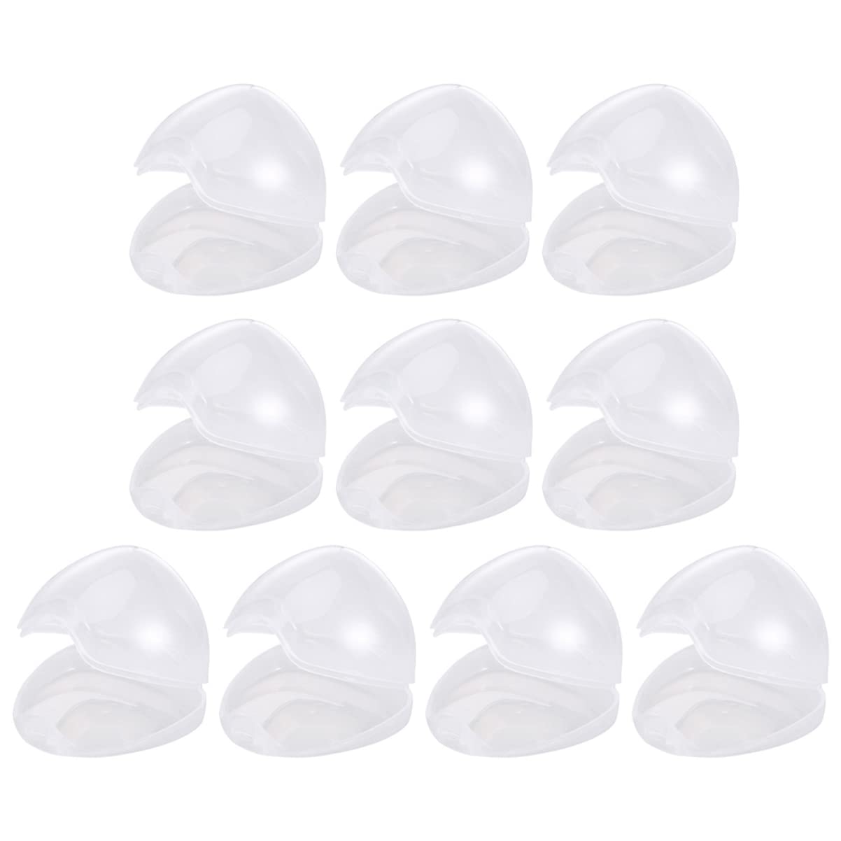 RORPOIR 10pcs Baby Pacifier Case Cover Storage Box Container Holder for Portable Baby Medicine Pacifier