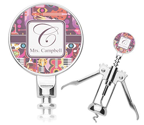 Personalized Abstract Music Corkscrew