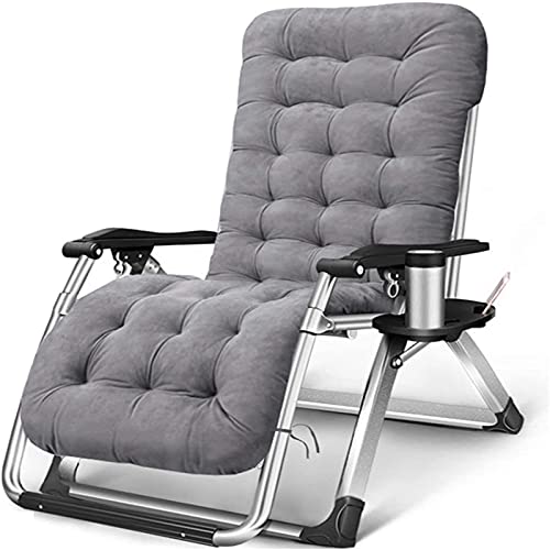 Fauteuil inclinable de jardin et chaise longue surdimensionnée à gravité zéro