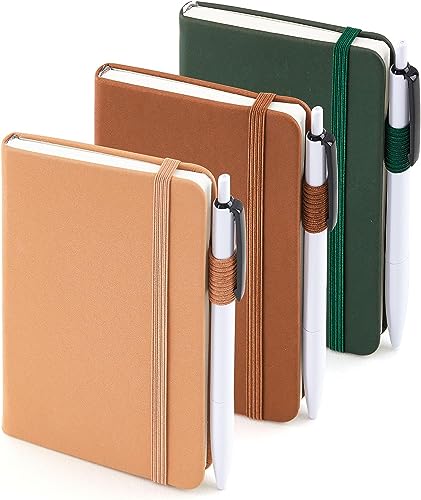 Carnet de notes vintage couverture rigide format poche 9 x 14 cm