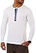 Produktbild Young & Rich Herren Henley Langarm Shirt Longsleeve mit Knopfleiste Slim fit 2238, Grösse:M, Farbe:Weiß