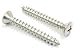 #10 x 1" Stainless Steel Oval Head Wood Screws (100pc) 18-8 (304) Stainless Steel Choose Size & Type by Bolt Dropper