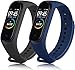 Ventdest Cinturino per Xiaomi Mi Band 4 / Mi Band 3 Braccialetto, Cinturini di Ricambio in Silicone Morbido Traspirante per Xiaomi Mi Smart Band 4/3