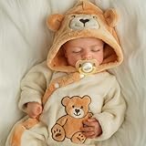 BABESIDE Reborn Baby Dolls, 20 Inches Soft Vinyl and Cloth Body Sleeping Realistic Baby Doll Boy, Lifelike Newborn Real Life Baby Doll with Toy Accessories Gift for Kids Age 3+