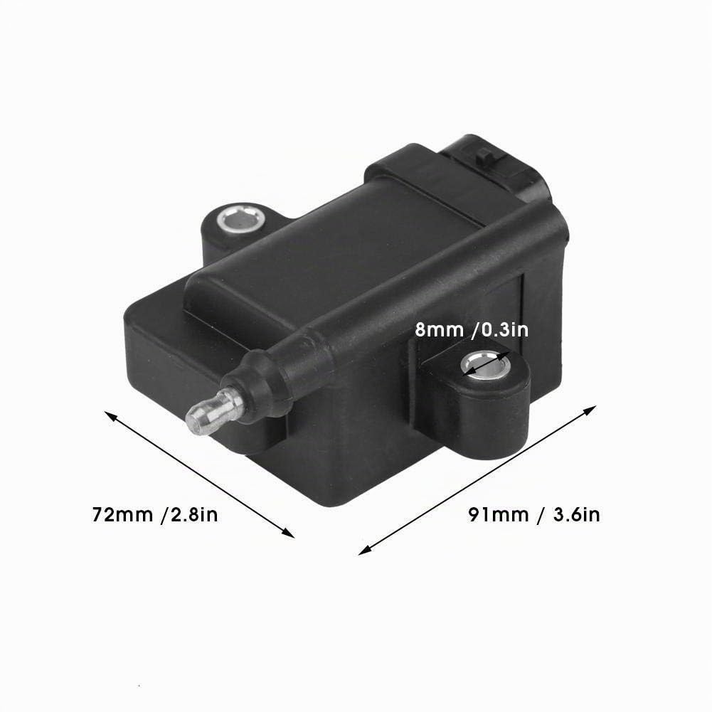 KSTE Bobina di Accensione, 5 pin Connettore Bobina accensione Compatible with Mercury Optimax 300-8M0077471 300-879984T01