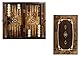 Helena Wood Art, Handgefertigtes Hochwertiges Backgammon Spiel aus Holz, Tavla, 100% Holz, Deluxe Edition, TricTrac
