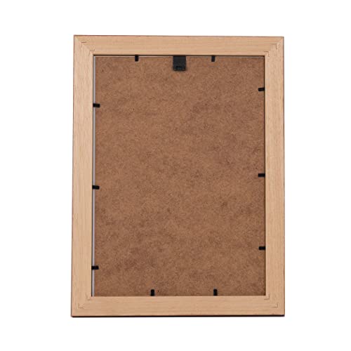 A4 Traditional Mahogany frame | Brown and Gold Line A4 Photo | Dark Wood A4 Certificate - Image 4