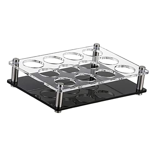 Bandeja para copos de vidro Suporte para de Caneca de café Suporte para copos de água Furos redondos