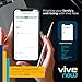 Vive Wrist Brace - Carpal Tunnel Hand Compression Support Wrap for Men, Women, Tendinitis, Bowling, Sports Injuries Pain Relief - Removable Splint - Universal Ergonomic Fit (Black, Right)