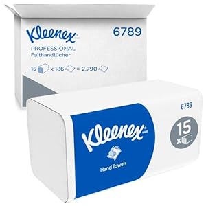 Kleenex 6789 Interfold V-Falz Papierhandtücher – 2.790 Stück