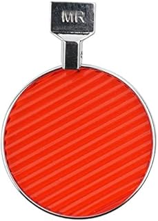 1PC Metal Ring Insertion Test refractive Lens Auxiliary Lens, 36.5mm Large Aperture Black Lens pinhole Lens, Microscope Lens (Color : OTL02-Red Maddox)