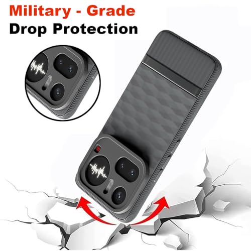 Image of Shockproof Case Compatible with Nothing Phone (4a) Pro 5G | Full Camera Protection | TPU Flexible Back Cover for Nothing Phone (4a) Pro 5G (Graphite Grey)