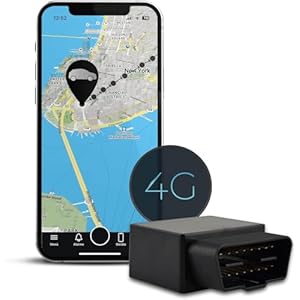 Salind GPS Tracker 4G LTE Permanent Battery OBD Tracker for Fleets, Cars, Trucks, Fleet GPS Tracker, Vehicles, Route History, Speed Monitoring, GeoFence, Real Time Monitoring & Tracking Device