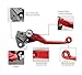 MIWZCJQHL leviers for Honda CRF250R CR450R 2004 2005 2006 Motorcycle Brake Clutch Levers Dirt Bike Pivot Lever CRF 250 450 R Accessories Clutch Braking(CRF250RCRF450R 04-06-07)