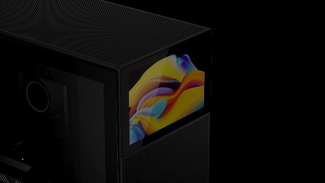 Boîtier PC D31 MESH Black – Micro ATX / ITX – Avec écran – Neuf