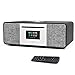 Produktbild LEMEGA All-in-one Stereo Internetradio mit CD-Player (DAB+/UKW-RDS,Digitalradio mit Bluetooth,Spotify Connect,WLAN,LAN,Subwoofer,Fernbedienung und App,USB,AUX,Radiowecker,Farbdisplay)-Schwarze Eiche