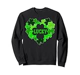 Photo Gallery lucky st patricks day t shirt cuore trifoglio camicia felpa Photo Gallery lucky st patricks day t shirt cuore trifoglio camicia felpa