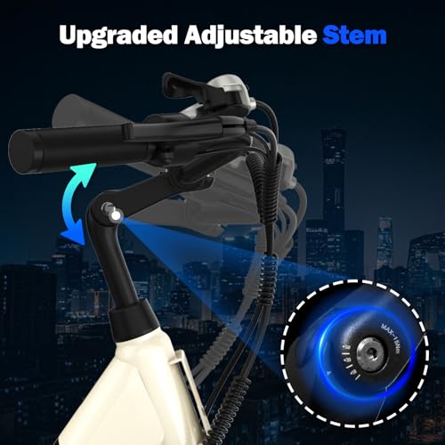Electric Bike for Adults, 1000W Peak Motor, 60 Miles 22Mph