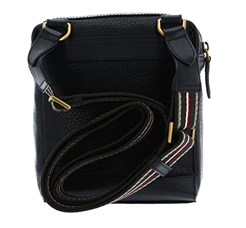 Tommy Hilfiger Casual Leather Mini Reporter Black