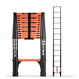 16.5FT Telescoping Ladder,...