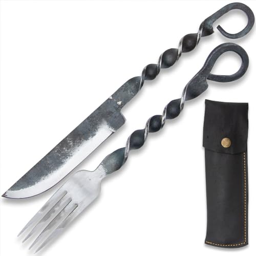 Ironsmith Co. Viking King Dining Set and Pouch | Hand-Forged