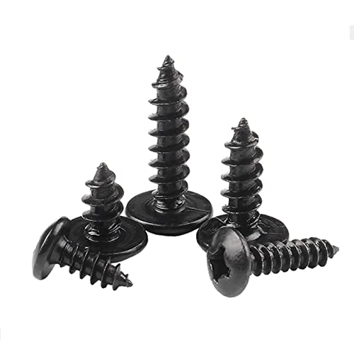 Tornillos autorroscantes acero inoxidable 50 piezas M3x6 mm miniatura 6