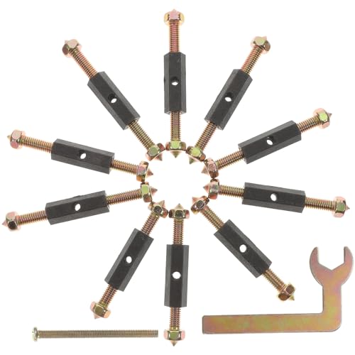 Toddmomy Dispositivo de Reparación de Casetes 86 MM Soporte Aislante Ajustable para Caja de Conexiones Herramienta para Tornillos de Caja Eléctrica Kit de 10 Piezas para Reparación y