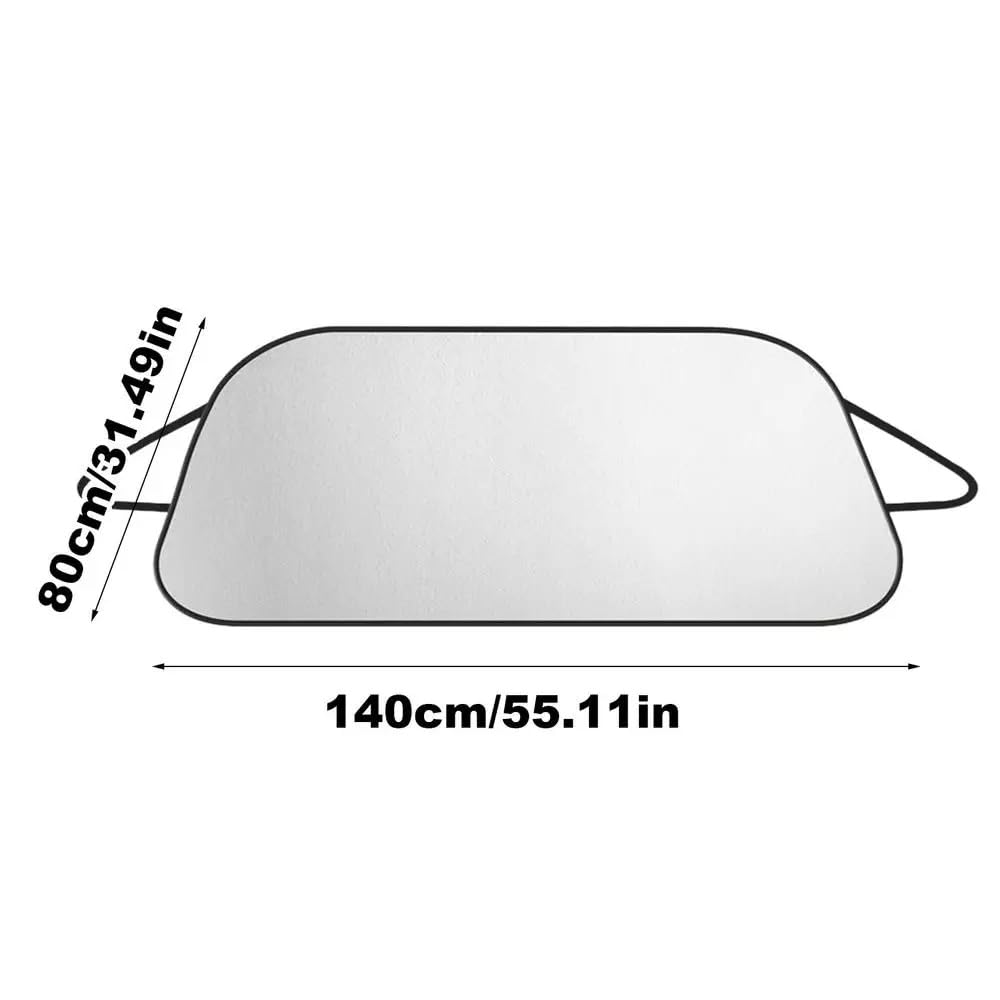 Parasol Parabrisas Coche Parasol Para Parabrisas Coche Cubierta Protectora Verano Para Rayos UV Cubierta Pantalla Visera Solar Con Aislamiento Térmico