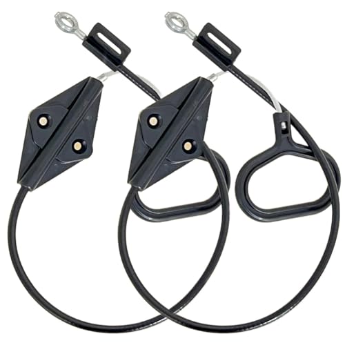Bloepum D Ring Replacement Recliner Handle,for Lazyboy Handle Cable, Release Cable Couch Recliner Replacement Parts,2 Pack