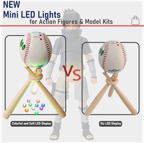 BTBEMO 10PCS Colorful High Brightness Mini LED Lihgts for Model Display (White) - 1