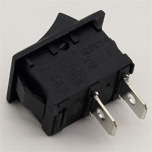 Miniinterruptor de botón para lámparas de mesa y proyectos caseros de electrónica pack de 2 pines 2