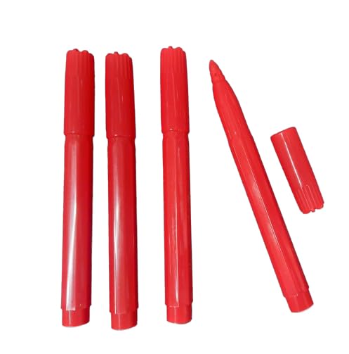 Pack Of 25 x RED Bingo Felt Marker Pens Dabbers VERY CHEAP ! RED x 25