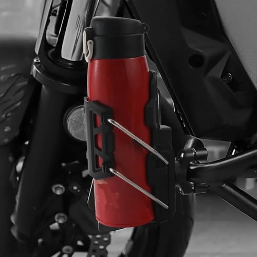 Porte-bouteille eau moto ajustable avec support de tasse cachée réglable - 4