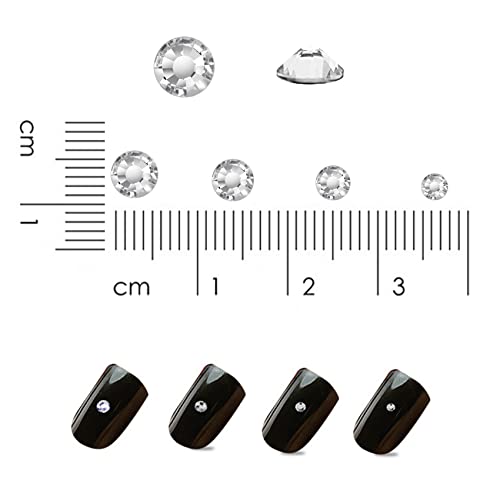 Olakin 4 Fogli Adesivi Strass, Strass in Cristallo...