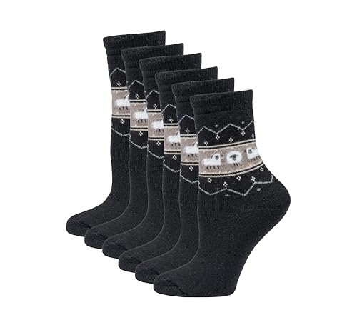 Image of Shag Wear Women's Novelty Angora Socks, Cute Animal Casual Cozy Soft and Warm, 3 Pack