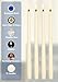 Hyoola 12 Pack Tall Taper Candles - 10 Inch Woolwhite Dripless, Unscented Dinner Candle - Paraffin Wax with Cotton Wicks - 8 Hour Burn Time