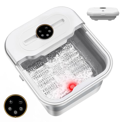 ZhanHao Pedicure Foot Spa, Foot Spa Bath Massager with Heat, Collapsible Bath Soak Tub, Portable for...