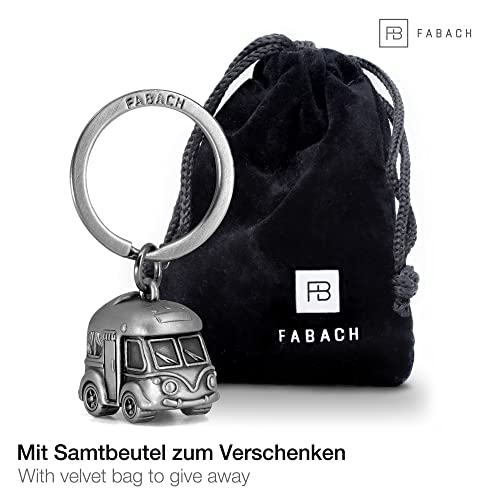 FABACH Camper Schlüsselanhänger Wohnmobil - Campervan Geschenk - Van Accessories Miniatur Van - Camping Geschenkideen für Wohnmobilfahrer und -besitzer