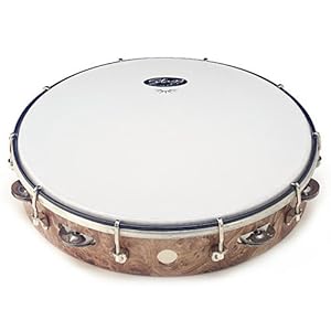 Stagg 25012820 TAB-112P/WD 1RW JG/PLST Wood Tambourine 30,48 cm (12 inch)