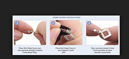 100Pcs Crimp Bead Knot Covers 5Mm (0.2 Inch) Beads Sterling Silver Plated Copper Brass For Jewelry Craft Making Cf9-5 #TOP2