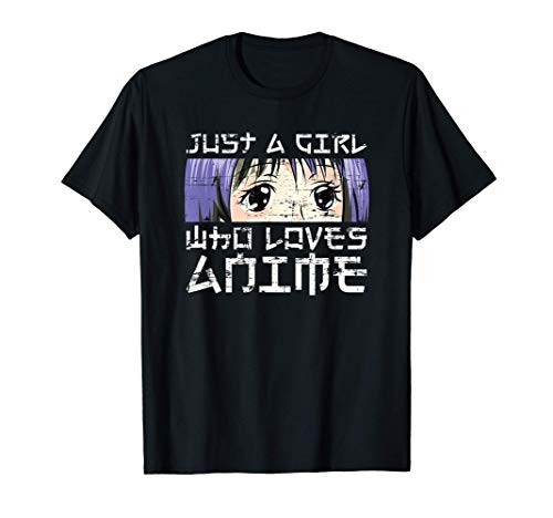 Otaku Kawaii Regalo Para Chicas Manga Japonés Mujeres Anime Camiseta