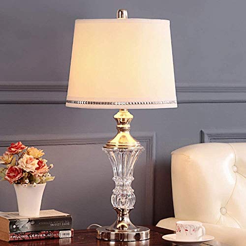 Lampes de table et lampe de bureau créative en cristal avec télécommande