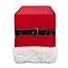 DII Holiday Decorative Table Runner 14x72", Santa Belt
