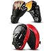 Odoland Guantes de Boxeo 2-en-1 con Almohadilla de Boxeo, Guantes de Boxeo 6 oz para Entrenamiento para Niños, Patas de Oso de Cuero de PU, Sets de Boxeo para Kickboxing Muay Thai Entrenamiento MMA